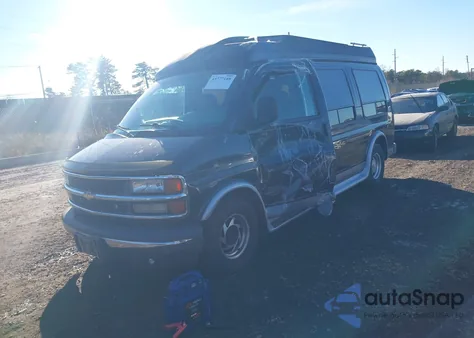 1997 Chevrolet Chevy Van Yf7 Upfitter Pkg. from USA, damaged, VIN 1GBFG15R0V1009905